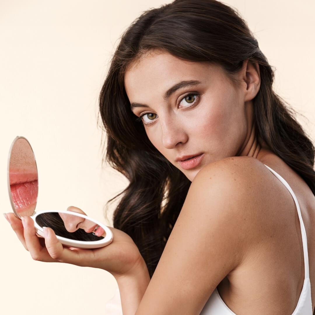 Mini Taylor LED Compact Mirror